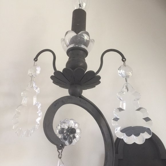 SCHONBEK 2-Light Versailles Wall Sconces Pair - Picture 7 of 9